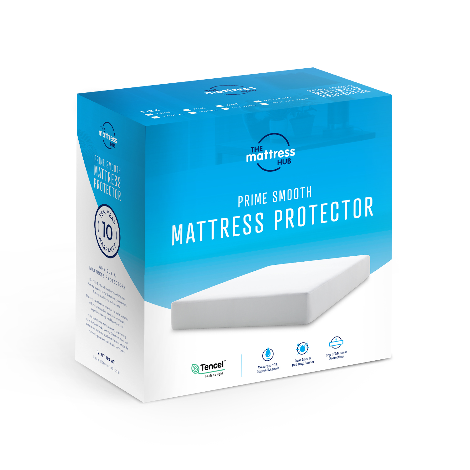Prime™ Smooth Mattress Protector | The Mattress Hub