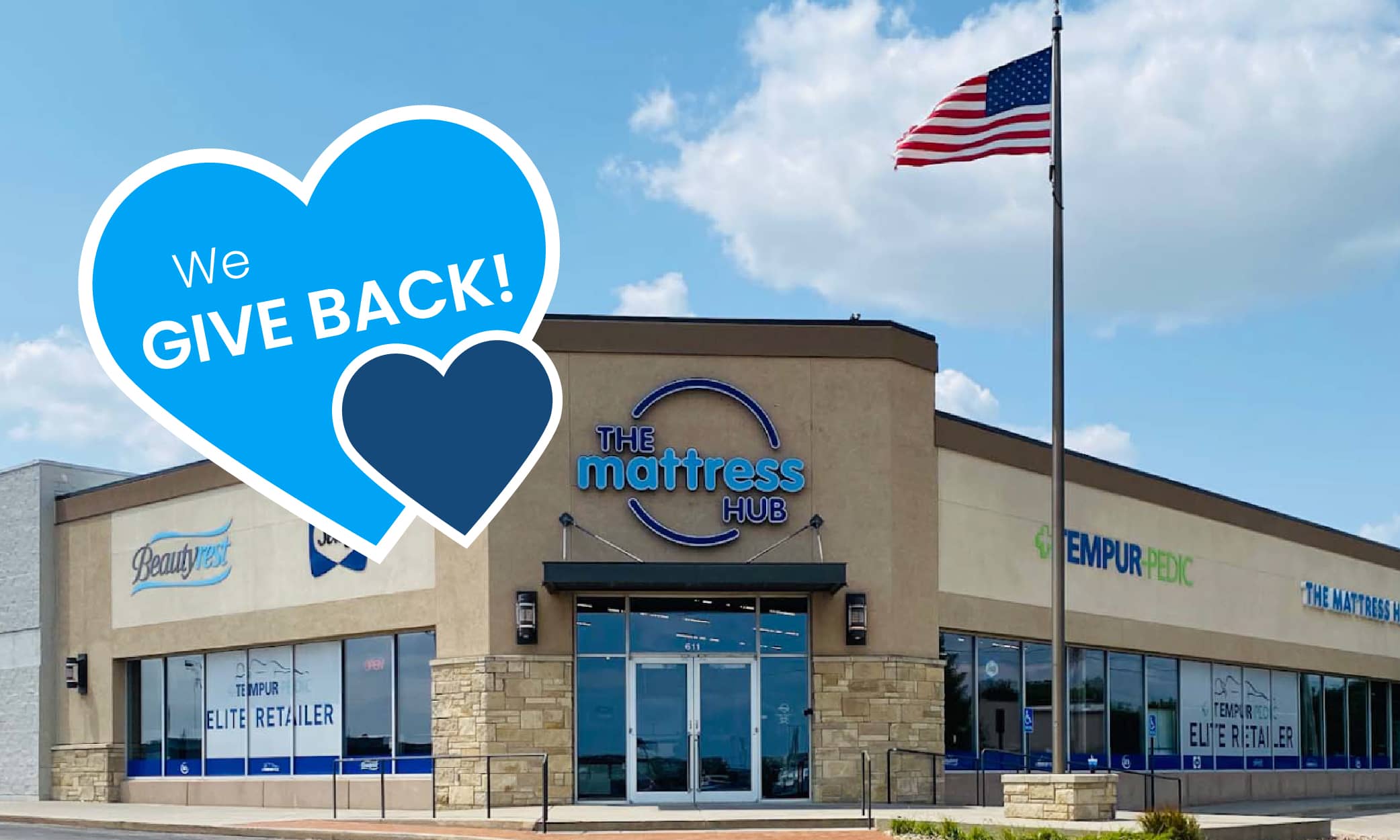 We Give Back - The Mattress Hub