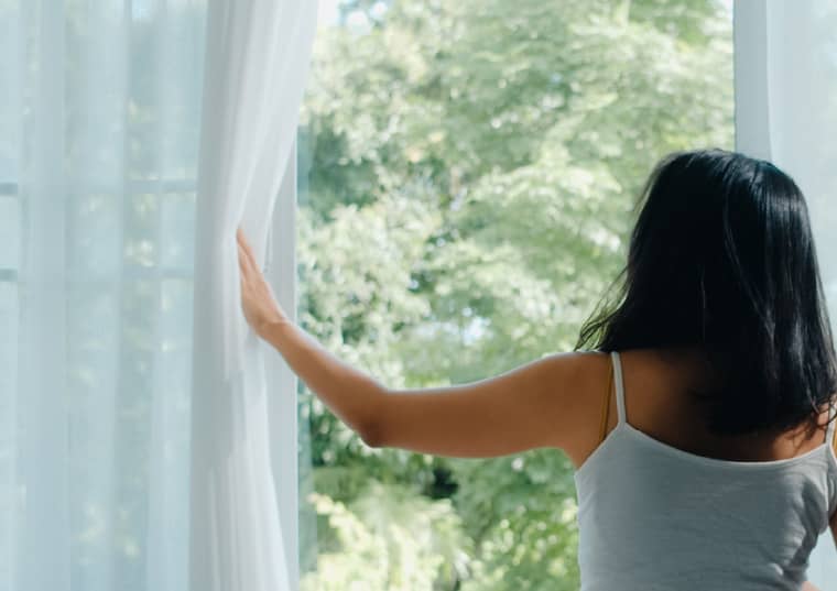 Close Your Blinds and-or Use Blackout Curtains