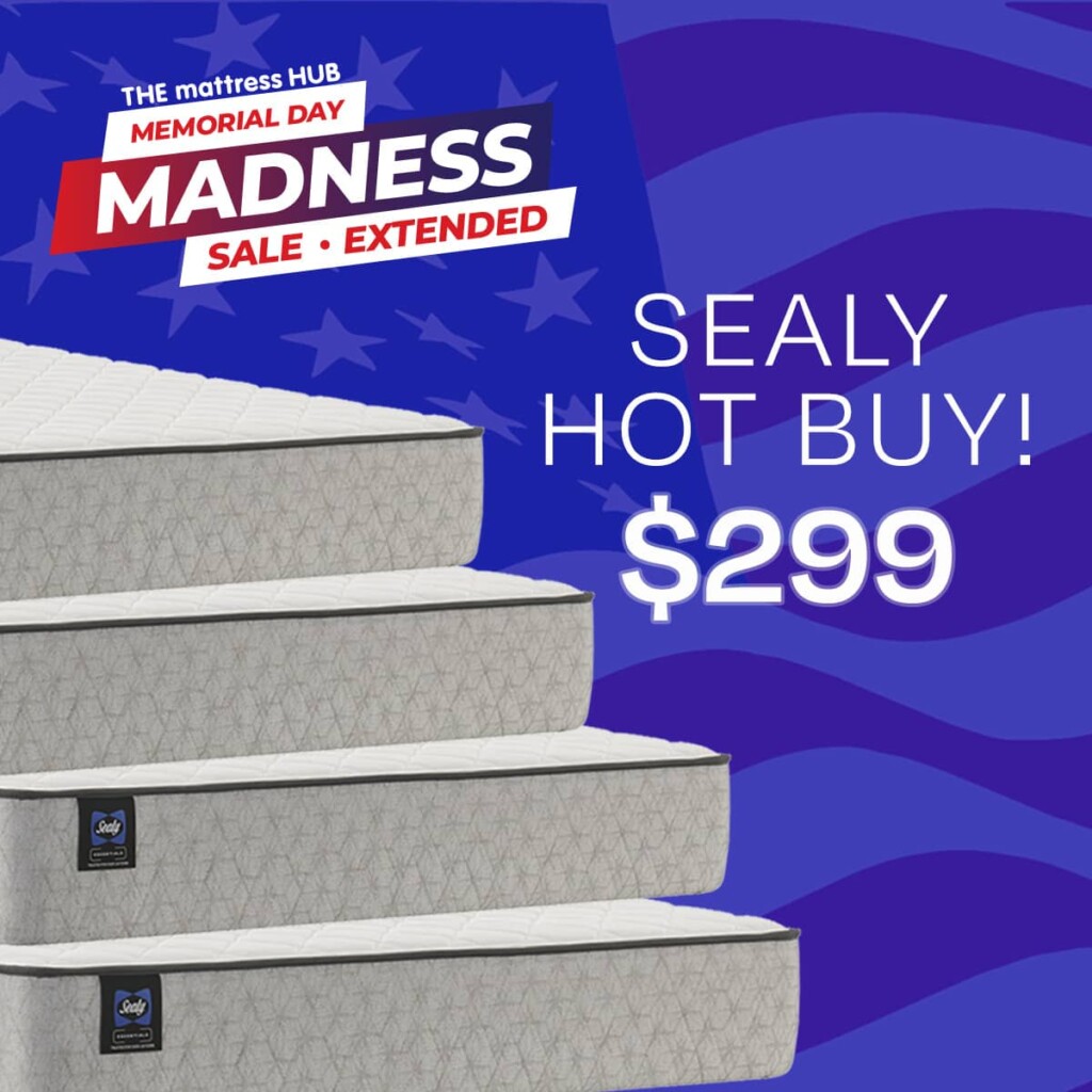 Memorial Day Extended Sealy Hot Buy