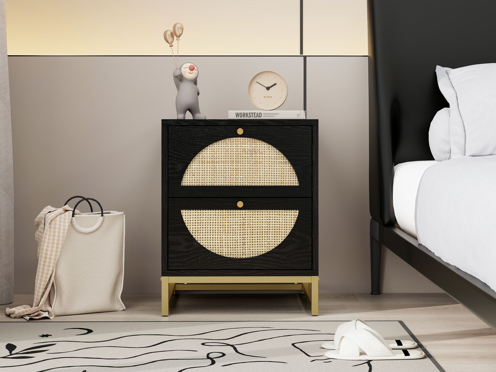 Allen - 2 Drawer Nightstand (Set of 2) - Image 2