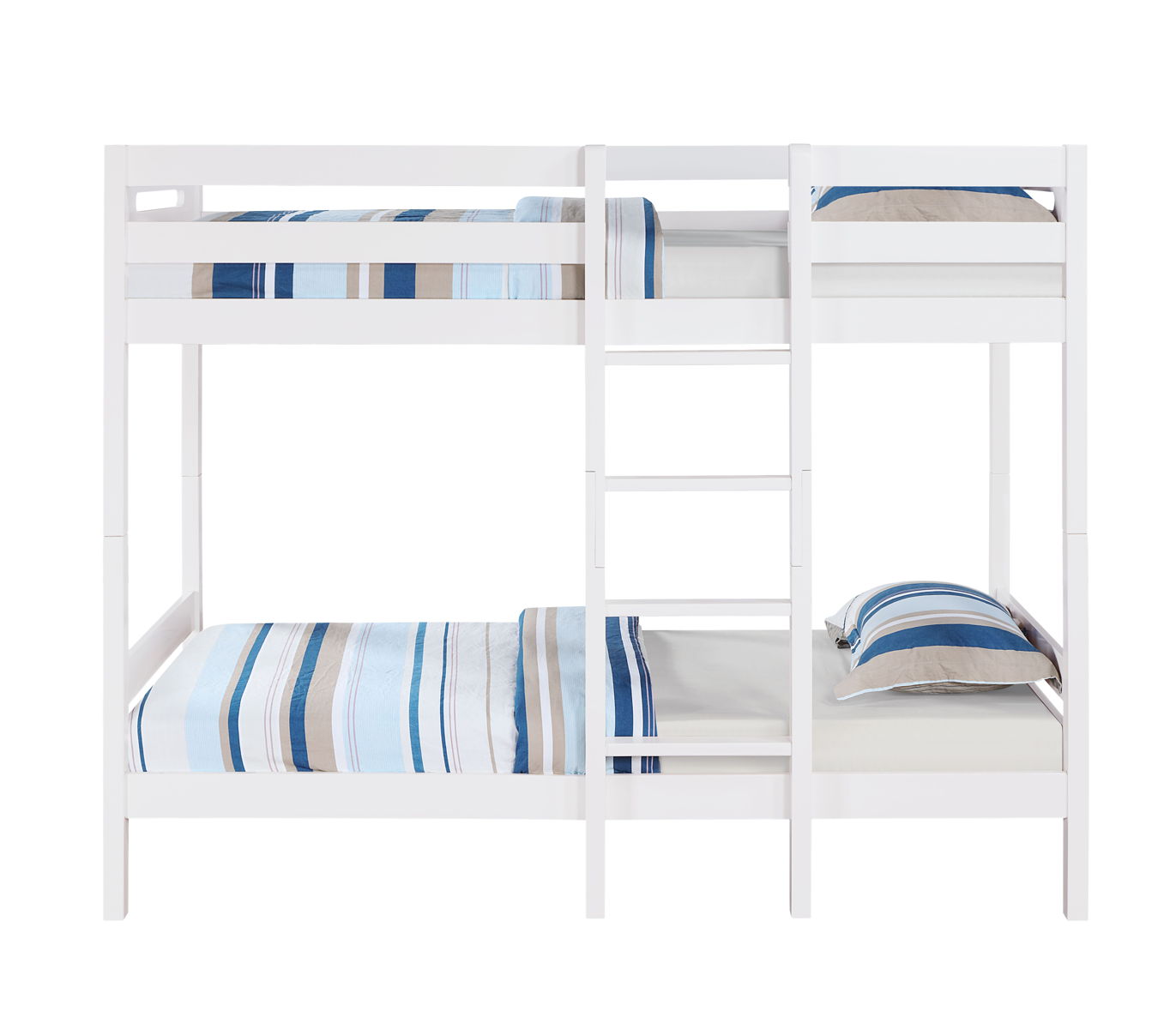 Esin - Twin Twin Bunk Bed - White - Image 2