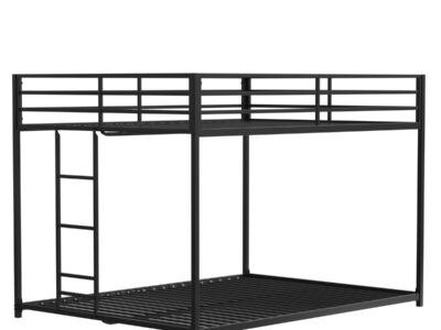 Adam - Full Over Full Bunk Bed - Black