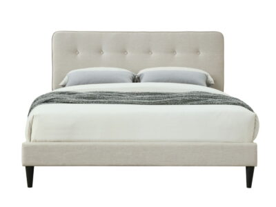 Upholstered Bed Compact With USB