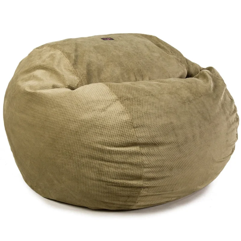 King Chenille Convertible Bean Bag - Image 4