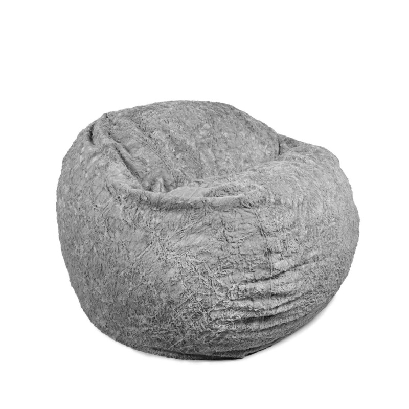 Youth Faux Fur Convertible Bean Bag - Image 3