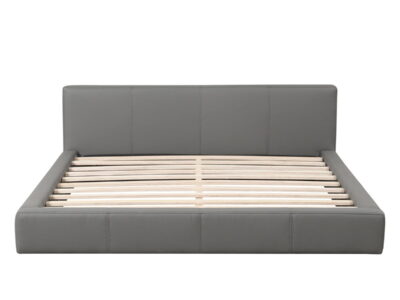 Stylish Upholstered Bed With Birch Wood Frame