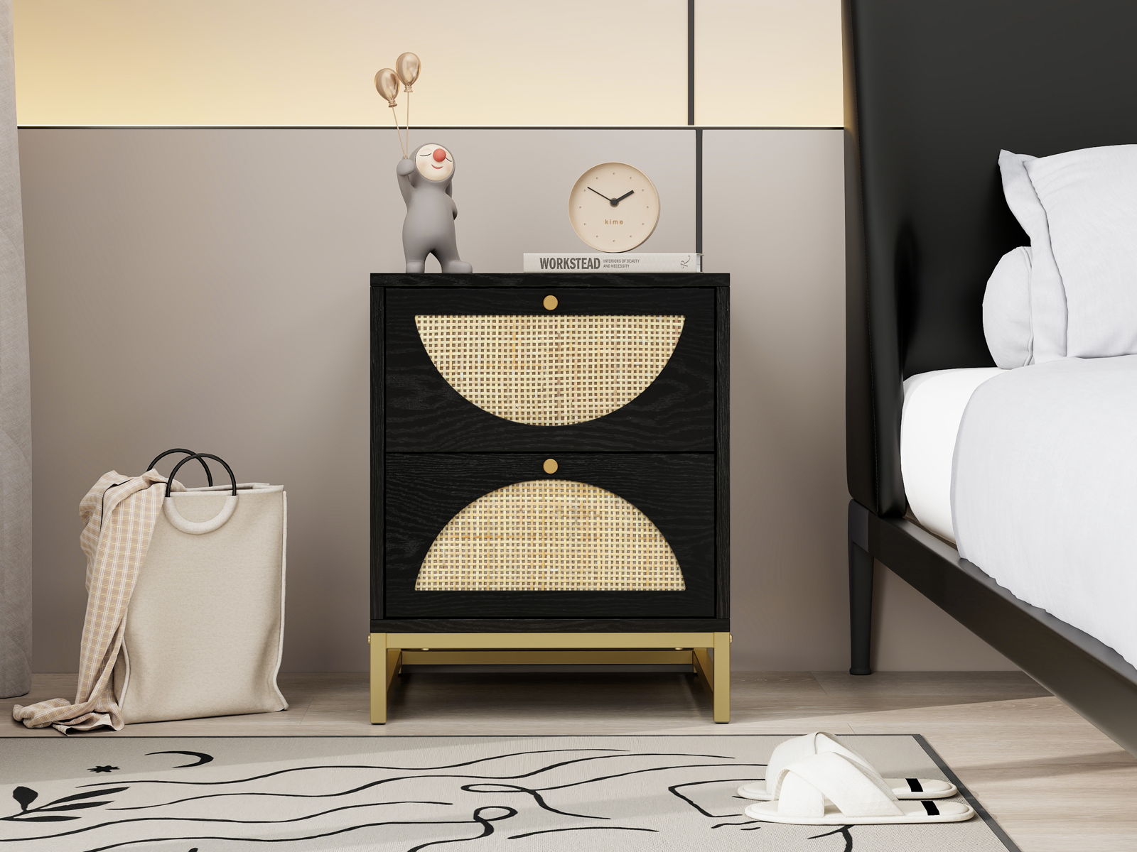 Allen - 2 Drawer Nightstand (Set of 2) - Image 3