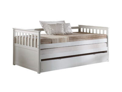 Cominia - Twin Daybed (Trundle Not Included, Bed Only, No Storage) - White