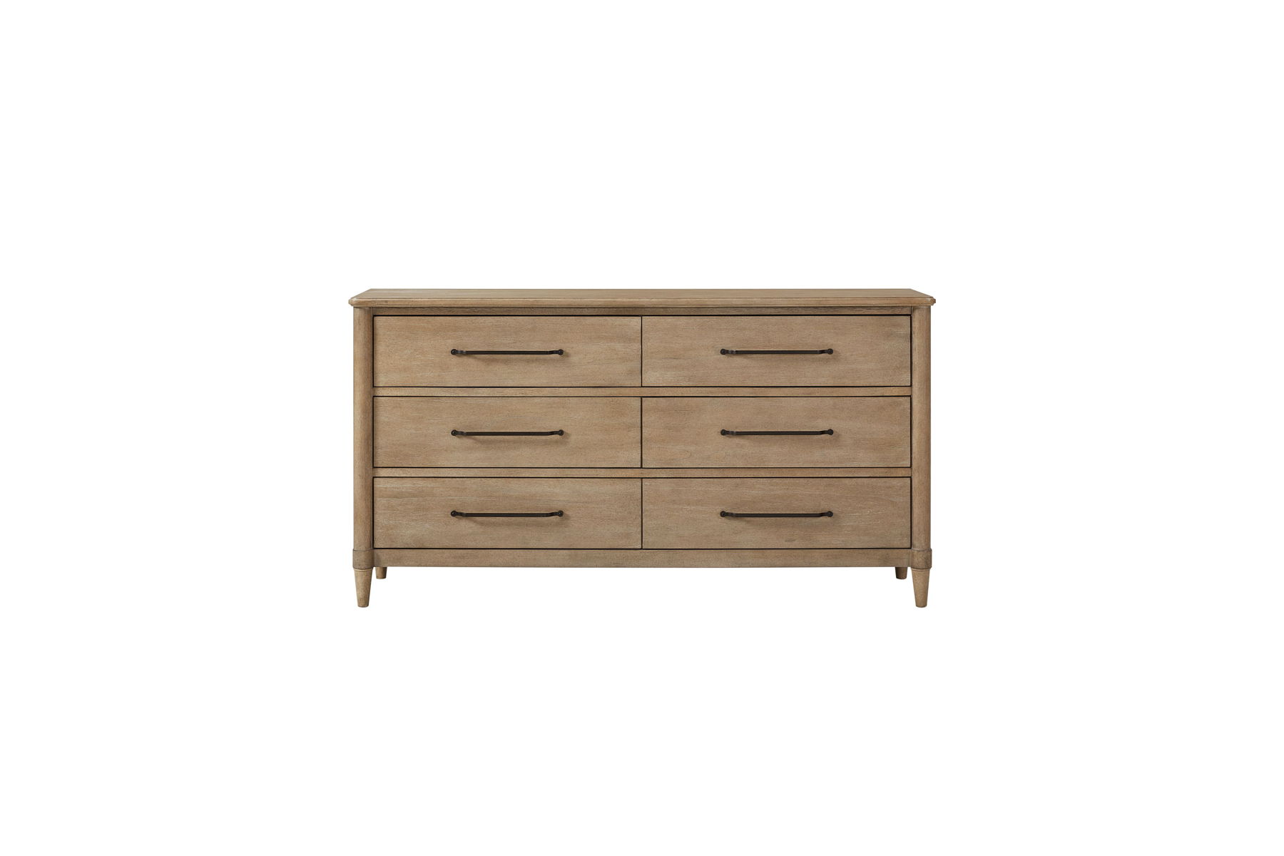 Panel Bedroom Set With 3 Drawer Nightstand, Casual Dresser, Cane Mirror, 3 Drawer Cane Front Chest And Bench - Image 4
