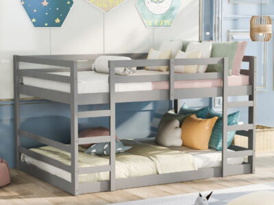 Solid Construction, Bunk Bed With Ladder
