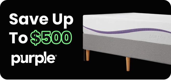 Save up to $500 on Purple Mattresses