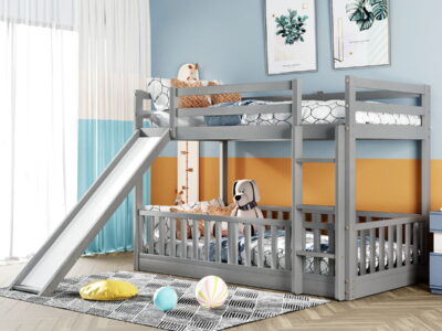 Functional Bunk Bed & Convertible Ladder And Slide