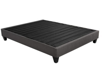 14" Upholstered Platform Bed Base, Mattress Foundation