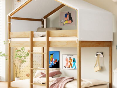 Bunk Bed With Tent