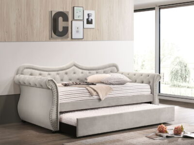Adkins - Twin Daybed With Trundle - Beige