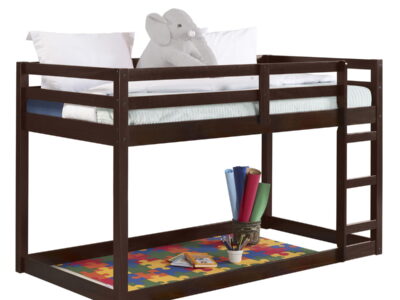 Gaston - Twin Loft Bed - Espresso
