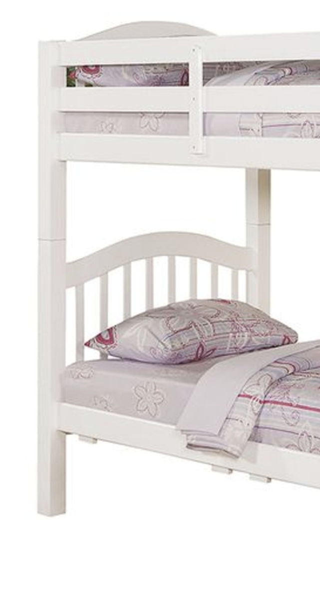 Heartland - Twin / Twin Bunk Bed (Trundle Not Included) - White - Image 3