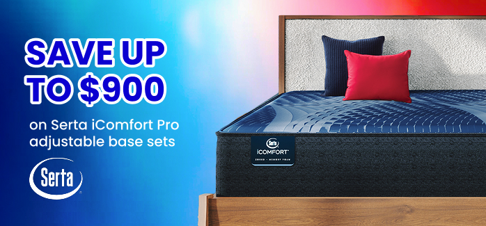 Labor Day Sale Serta Adjustable Sets
